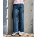 インディゴ | ストレッチアンクルストレートデニムパンツ［M4399］ デニムパンツ ストレッチ | KOBE LETTUCE