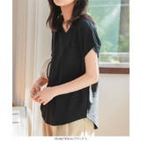 汗じみ防止 UVカット ポケット付きVネックTシャツ | KOBE LETTUCE | 詳細画像17