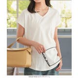 汗じみ防止 UVカット ポケット付きVネックTシャツ | KOBE LETTUCE | 詳細画像9