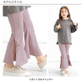 リボンフレアパンツ 子供服 キッズ 女の子 春 夏 韓国子供服 | 子供服Bee | 詳細画像9 