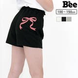 ショートパンツ ポケット リボンプリント | 子供服Bee | 詳細画像1