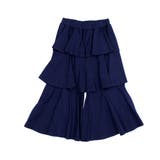 ネイビー | 3段ティアードガウチョ cle 子供服 キッズ 女の子 春 夏 韓国子供服 | 子供服Bee