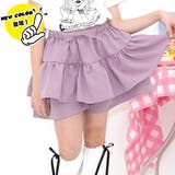 ラベンダー | ショートパンツ フリル リボン | 子供服Bee