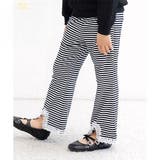 ボーダー | フレアパンツ 子供服 キッズ 女の子 春 秋 韓国子供服 | 子供服Bee