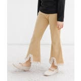 ライトベージュ | フレアパンツ 子供服 キッズ 女の子 春 秋 韓国子供服 | 子供服Bee