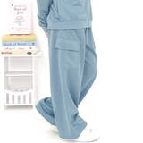 ダスティブルー×カーゴ | カーゴパンツ スウェット風 ポケット | 子供服Bee