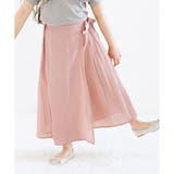 ピンク×サイドプリーツ | プリーツワイドパンツ 子供服 キッズ 女の子 春 夏 秋 韓国子供服 | 子供服Bee