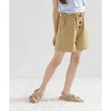 ベージュ | ショートパンツ ポケット ウエストゴム | 子供服Bee