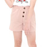 Nくすみピンク | ショートパンツ ポケット ウエストゴム | 子供服Bee
