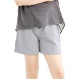 N杢グレー | ショートパンツ ポケット ウエストゴム | 子供服Bee