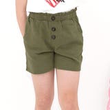 Nカーキ | ショートパンツ ポケット ウエストゴム | 子供服Bee