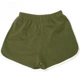 Nカーキ | ショートパンツ ライン ウエストゴム | 子供服Bee