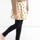アイボリー×クマ | フレアパンツ 子供服 キッズ 女の子 春 秋 冬 韓国子供服 | 子供服Bee