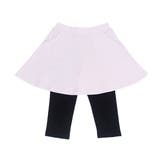 Nライトラベンダー | 無地スカッツ ポケット 7分丈 | 子供服Bee