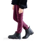 スキニー×パープルワイン | ストレッチパンツ 子供服 キッズ 女の子 男の子 通園着 通学着 春 秋 冬 | 子供服Bee