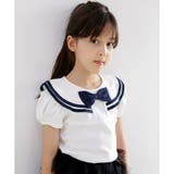 セーラーTアイボリー地 | 半袖トップス 子供服 キッズ 女の子 春 夏 秋 セーラー 韓国子供服 | 子供服Bee