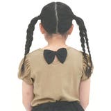 後ろリボン×グレーベージュ地 | デザイントップス 7type リボン | 子供服Bee