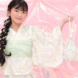 アイボリー×花火 | 巾着 小物入れ キッズ ガールズ 女の子 夏 フリーサイズ F 韓国子供服 | 子供服Bee