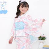 ピンクグラデーション×ユニコーン | 浴衣3点セット 綿100％ 簡単 | 子供服Bee