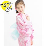ピンク×リボン花 | 浴衣3点セット 子供服 キッズ 女の子 夏 韓国子供服 | 子供服Bee