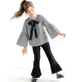 ギンガム×ブラック | セットアップ 子供服 キッズ 女の子 春 秋 冬 韓国子供服 | 子供服Bee
