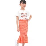 フレンチロゴ×レッドギンガム | 半袖セットアップ 子供服 キッズ 女の子 春 夏 韓国子供服 | 子供服Bee