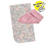 ライトベージュ×小花 | 浴衣3点セット 綿100% 簡単 | 子供服Bee