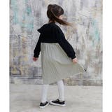 ブラック | フード付きワンピース 子供服 キッズ 女の子 春 秋 冬 韓国子供服 cle | 子供服Bee