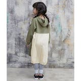 ライトカーキ | フード付きワンピース 子供服 キッズ 女の子 春 秋 冬 韓国子供服 cle | 子供服Bee