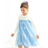 ライトブルー×長袖 | チュールワンピース 半袖 長袖 | 子供服Bee