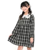 レース襟×ブラックチェック柄 | フォーマルワンピース セレモニー 入園 | 子供服Bee
