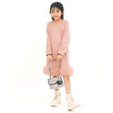 ピンク | 裾チュチュワンピース チュール 長袖 | 子供服Bee