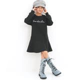 Les e'toiles×ブラック | マーメイドワンピース 美シルエット ロゴ | 子供服Bee