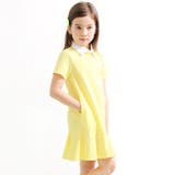 ライトイエロー | ポロシャツワンピース ポケット 薄手 | 子供服Bee