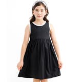 ブラック | ノースリーブワンピース 子供服 キッズ 女の子 春 夏 韓国子供服 | 子供服Bee