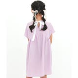 ラベンダー | バックリボンワンピース 子供服 キッズ 女の子 春 夏 韓国子供服 | 子供服Bee