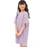 パープル | ポップコーンワンピース 子供服 キッズ 女の子 春 夏 韓国子供服 | 子供服Bee
