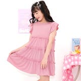 ピンク | ティアードワンピース メロウ フリル | 子供服Bee