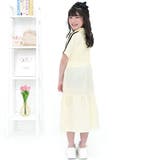 アイボリー | ティアードワンピース 襟 衿 | 子供服Bee