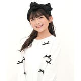 ホワイト地 | デザイン豊富なリボンカーディガン 羽織り 長袖 | 子供服Bee