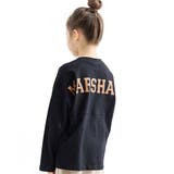 MHL×ブラック地 | プリントTシャツ 綿100% 半袖 | 子供服Bee