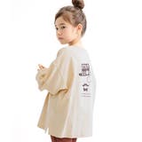 STAYCOOL×グレージュ地 | プリントTシャツ 綿100% 長袖 | 子供服Bee