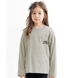 nice×グレー地 | プリントTシャツ 綿100% 長袖 | 子供服Bee