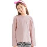 くすみピンク地 | 長袖Tシャツ 子供服 キッズ 女の子 男の子 秋 冬 韓国子供服 | 子供服Bee