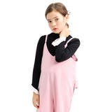 レース袖×ブラック | デザイントップス 7タイプ パフ袖 | 子供服Bee