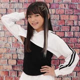 ホワイト×ブラック | アンサンブル ショート丈パーカー タンクトップ | 子供服Bee