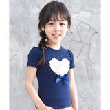 ネイビー地 | 半袖トップス 子供服 キッズ 女の子 春 夏 韓国子供服 cle | 子供服Bee