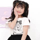 LOVEMEガール×白地 | プリントTシャツ 綿100% 半袖 | 子供服Bee