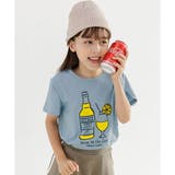 ドリンク×サックス | プリント半袖Tシャツ 子供服 キッズ 女の子 男の子 春 夏 秋 韓国子供服 | 子供服Bee