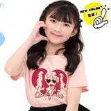 candy×くすみピンク | プリントTシャツ 綿100% 半袖 | 子供服Bee